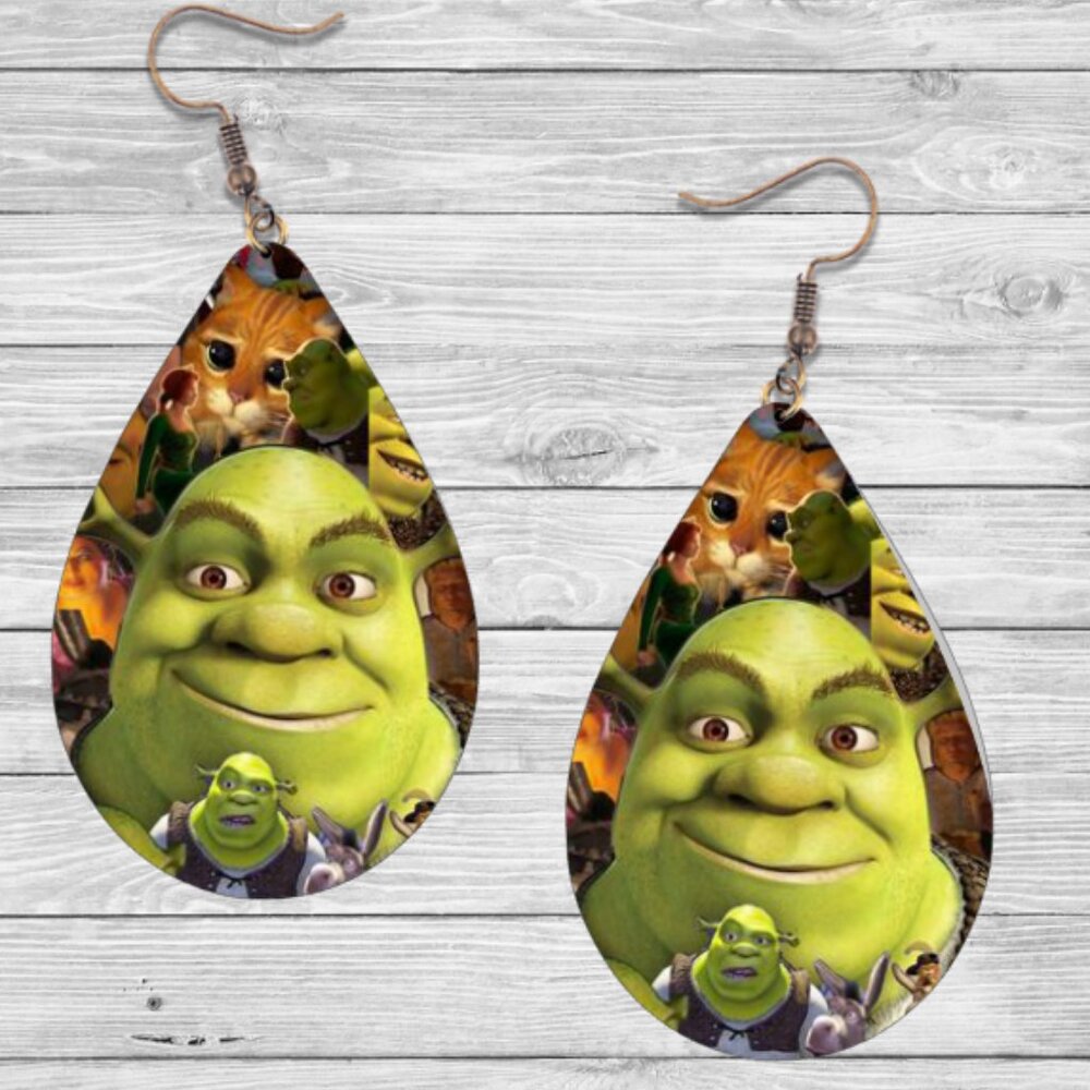 Shrek Earrings